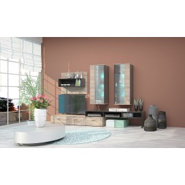 33-059 Σύνθετο Rimini 1 dub carbon/dub sonoma 290x45x200 DIOMMI 33-059