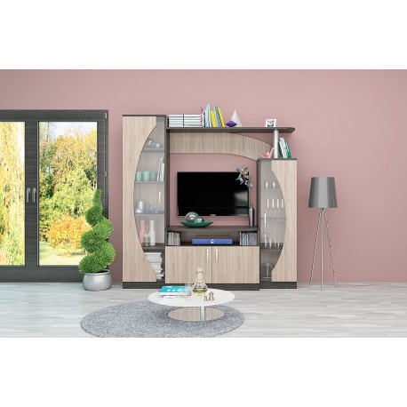 33-057 Σύνθετο Ida carbon oak/sonoma oak 160x35x160 DIOMMI 33-057