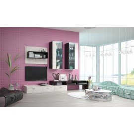 33-058 Σύνθετο Rimini 1 silk nero/silk light 290x45x200 DIOMMI 33-058