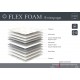 LINEA/ STATUS FLEX FOAM ΥΠΕΡΔΙΠΛΟ ΑΝΩΣΤΡΩΜΑ 160Χ190Χ6 CM (151-160 cm)