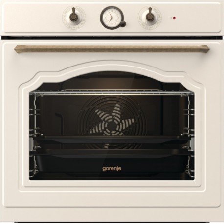 Gorenje BOS67372CLI Φούρνος άνω Πάγκου 77lt χωρίς Εστίες Π59.5εκ. Μπεζ 034061801 (4 ΧΡΟΝΙΑ ΕΓΓΥΗΣΗ)