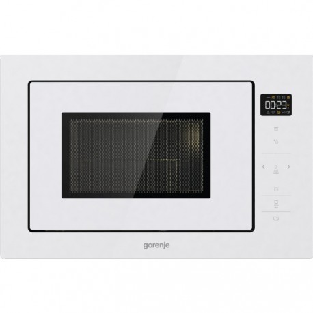 Gorenje BM251SG2WG Εντοιχιζόμενος Φούρνος Μικροκυμάτων με Grill 25lt Λευκός 034023301 (4 ΧΡΟΝΙΑ ΕΓΓΥΗΣΗ)