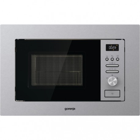 Gorenje BMI201AG1X Εντοιχιζόμενος Φούρνος Μικροκυμάτων με Grill 20lt Inox 034023201 (4 ΧΡΟΝΙΑ ΕΓΓΥΗΣΗ)