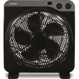 GRUPPE KYT-12DII ΑΝΕΜΙΣΤΗΡΑΣ BOX FAN ΔΑΠΕΔΟΥ ΜΑΥΡΟΣ  30CM 60W