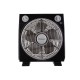 800556 Ανεμιστήρας Box Fan PRBF-80556 Primo 12-- 30εκ. Μαύρος-Γκρι