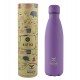 01-7805 ESTIA ΘΕΡΜΟΣ TRAVEL FLASK SAVE THE AEGEAN 500ml MATTE PURPLE
