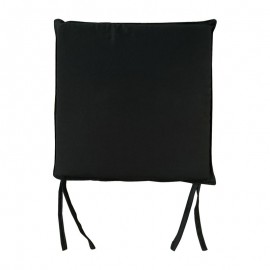 Ε241,Μ1 SALSA Μαξιλάρι καρέκλας (2cm) Μαύρο