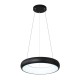 42023-B-Black InLight Κρεμαστό φωτιστικό από μαύρο και λευκό ακρυλικό (42023-B-Black)