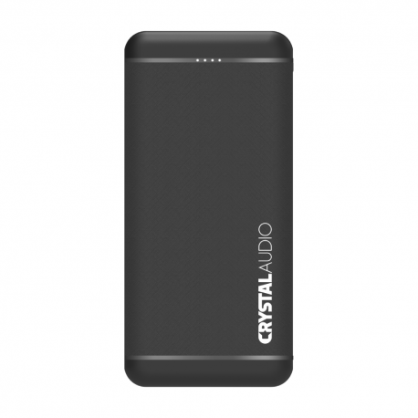 381610 Crystal Audio PBK3K POWER BANK 10K mAh DUAL BLACK