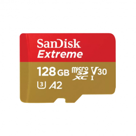 531686 SanDisk Extreme microSDXC 128GB + SD Adapter + 1 year RescuePRO Deluxe