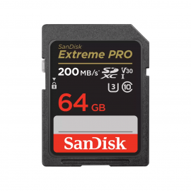 531681 SanDisk Extreme PRO 64GB SDXC UHS-I + 2 years RescuePRO Deluxe