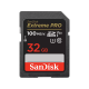 531680 SanDisk Extreme PRO 32GB SDHC UHS-I + 2 years RescuePRO Deluxe