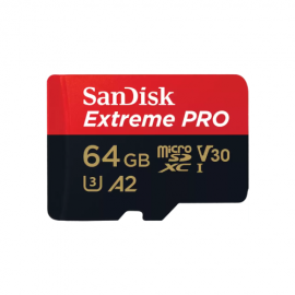 531690 SanDisk Extreme PRO microSDXC 64GB + SD Adapter + 2 years RescuePRO Deluxe