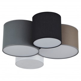 77-8233 SE21-WGBB-90 COZY WHITE,GREY,BROWN & BLACK SHADES Γ1
