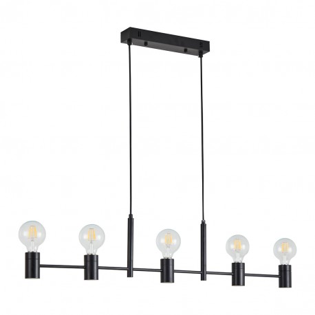 77-8249 SE21-BL-120 ADEPT BLACK METAL PENDANT