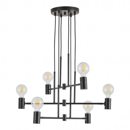 77-8250 SE21-BL-100 ADEPT BLACK METAL PENDANT