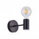 77-8253 SE21-BL-16 ADEPT BLACK WALL LAMP