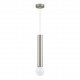 77-8268 SE21-NM-5 ADEPT TUBE NICKEL MATT PENDANT Δ1