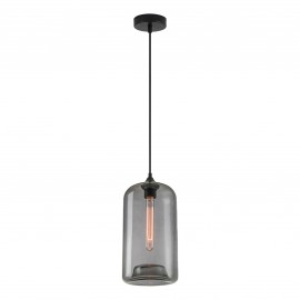 77-8781 SE21-SM-19-30 FEINT SMOKED GLASS PENDANT A2