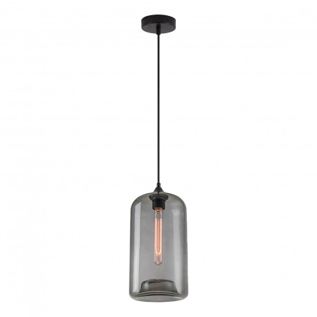 77-8781 SE21-SM-19-30 FEINT SMOKED GLASS PENDANT A2