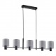 77-8294 SE21-BL-120-SH2 ADEPT BLACK PENDANT GREY SHADE+