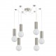 77-8386 SE21-NM-4-NM6 ADEPT TUBE Nickel Matt Pendant