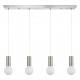 77-8391 SE21-NM-4-4NM ADEPT TUBE Nickel Matt Pendant