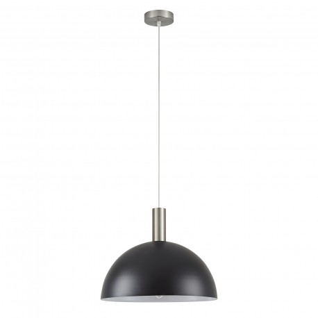 77-8406 SE21-NM-4-MS40 ADEPT TUBE Nickel Matt Pendant Black Metal Shade