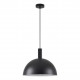 77-8497 SE21-BL-4-MS40 ADEPT TUBE Black Metal Shade Pendant