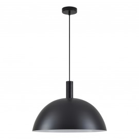77-8501 SE21-BL-4-MS50 ADEPT TUBE Black Metal Shade Pendant