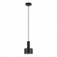 77-8540 SE21-BL-4-MS1 ADEPT TUBE Black Pendant Black Metal Shade