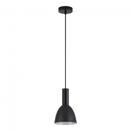 77-8547 SE21-BL-4-MS2 ADEPT TUBE Black Pendant Black Metal Shade