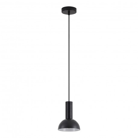 77-8554 SE21-BL-4-MS3 ADEPT TUBE Black Pendant Black Metal Shade