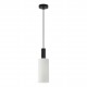 77-8561 SE21-BL-4-GL3 ADEPT TUBE Black Pendant White Glass