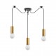 77-8569 SE21-GM-4-BL3 ADEPT TUBE Gold Matt Pendant