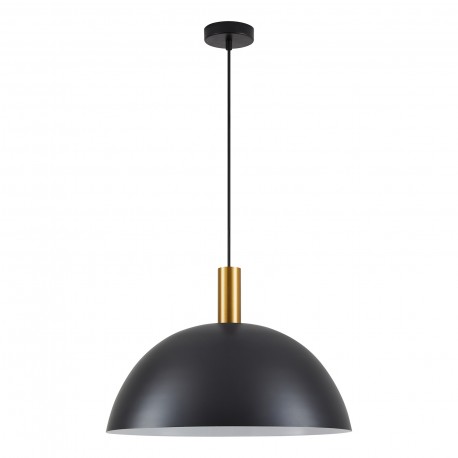 77-8592 SE21-GM-4-MS50 ADEPT TUBE Gold Matt Pendant Black Metal Shade
