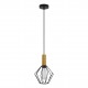 77-8617 SE21-GM-4-GR1 ADEPT TUBE Gold Matt Pendant Black Metal Grid