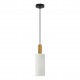 77-8652 SE21-GM-4-GL3 ADEPT TUBE Gold Matt Pendant White Glass