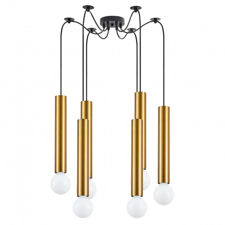 77-8679 SE21-GM-5-BL6 ADEPT TUBE GOLD MATT Gold Matt Pendant