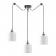 77-8727 SE21-BL-B10-BL3-SH1 ADEPT PENDANT White Shade Pendant