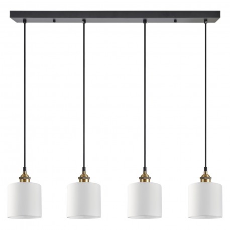 77-8731 SE21-BL-B10-4BL-SH1 ADEPT PENDANT Grey Shade Pendant