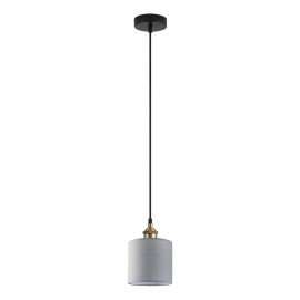 77-8732 SE21-BL-B10-SH2 ADEPT PENDANT Grey Shade Pendant