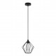77-8746 SE21-BL-B10-GR1 ADEPT PENDANT Black Metal Grid Pendant