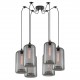 77-8786 SE21-SM-19-30-BL6+ FEINT Smoked Glass Pendant