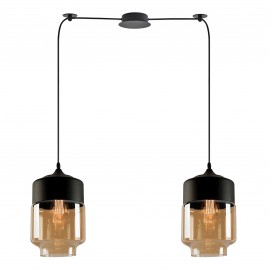 77-8794 SE21-HN-18-30-BL2+ GABY Honey Glass Pendant