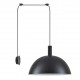 77-8822 SE21-BL-4-NM1W-MS50 ADEPT TUBE Black Matt Wall Lamp Black Metal Shade