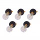 77-8857 SE 138-BK (x5) Tolo Packet Black and bronze light
