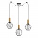 77-8939 SE21-GM-4-BL3-GR12 ADEPT FLEX Gold Matt Pendant Black Metal Grid