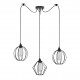 77-8954 SE21-BL-B10-BL3-GR12 ADEPT FLEX Black Metal Grid Pendant
