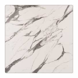 ΕΠΙΦΑΝΕΙΑ ΤΡΑΠΕΖΙΟΥ HPL HM5839.11 MARBLE WHITE-GREY 80x80 εκ. ΠΑΧΟΥΣ 12mm.